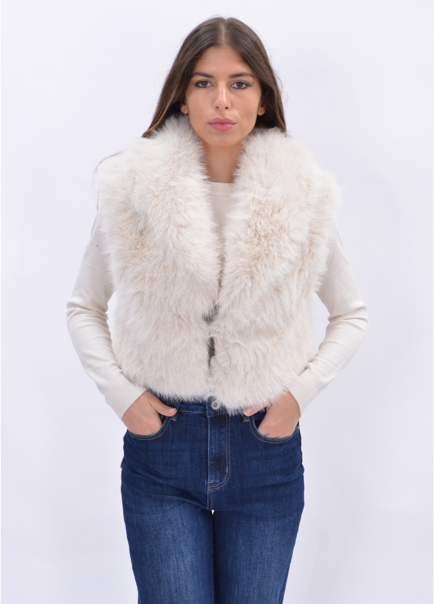Gilet pelliccia