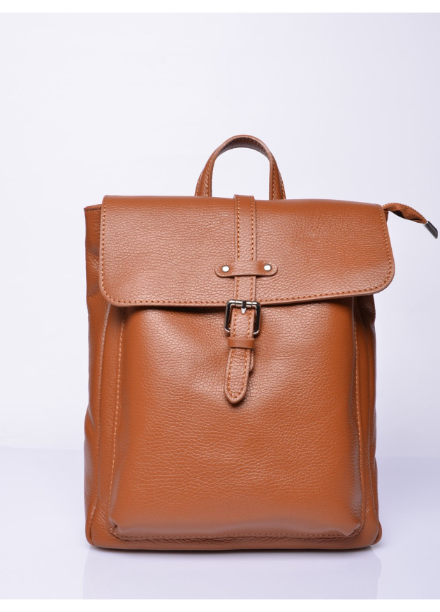 Genuine leather backpack