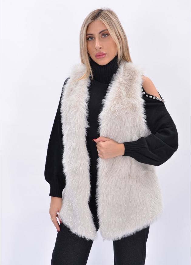 Gilet pelliccia